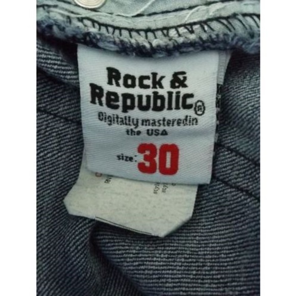 Rock & Republic Slim Straight Leg Jeans - Picture 4 of 8